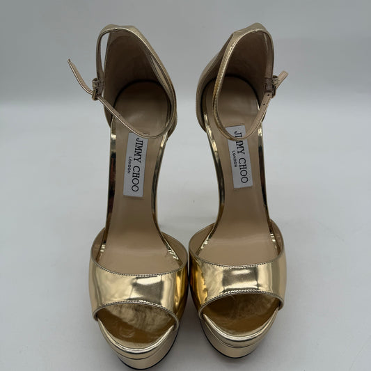 Jimmy Choo Gold Heels