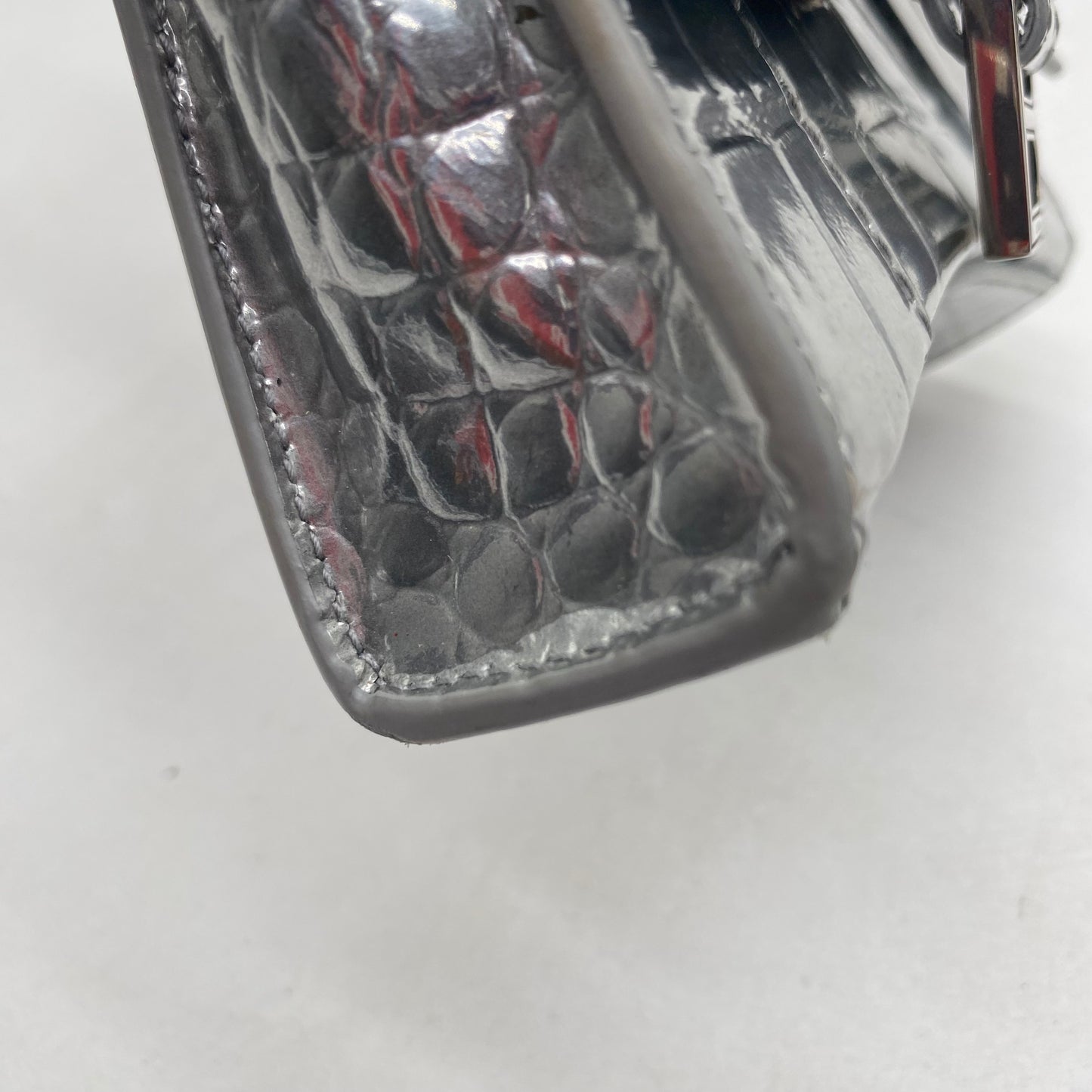 Balenciaga Silver Mini Bag