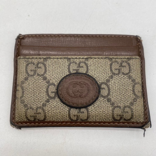 Gucci Monogram Card Holder
