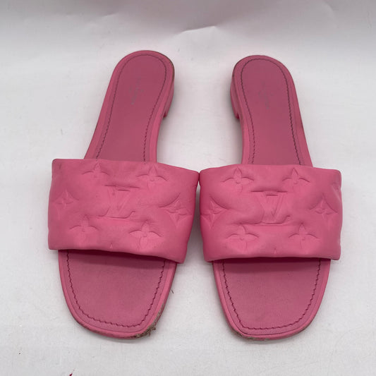 Louis Vuitton Pink Sandals