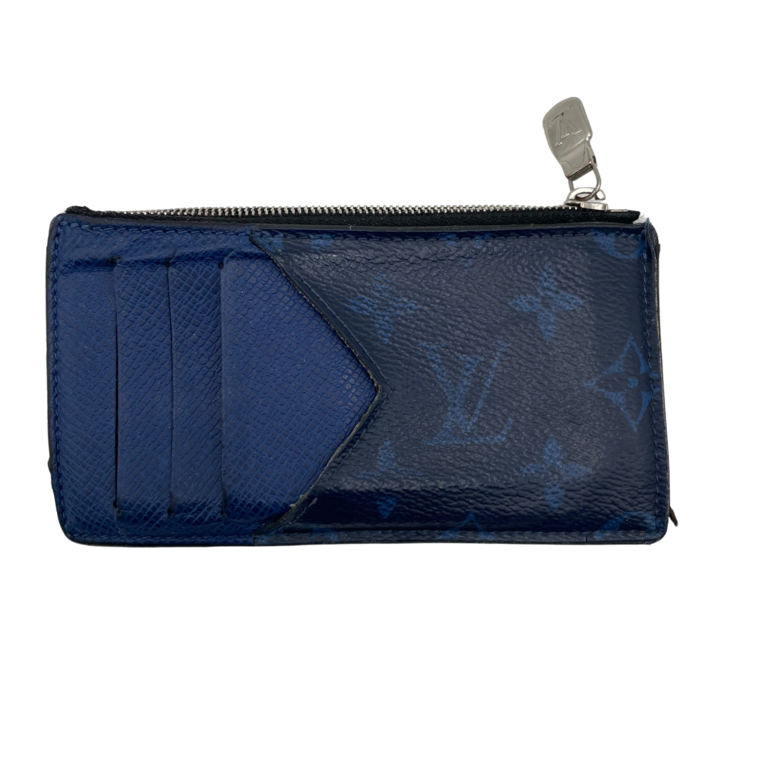 Louis Vuitton Blue Monogram Card Holder