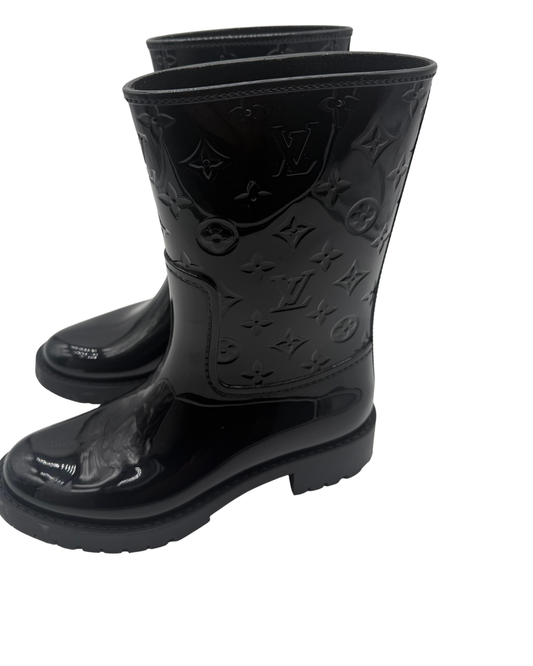 Louis Vuitton Black RainBoots