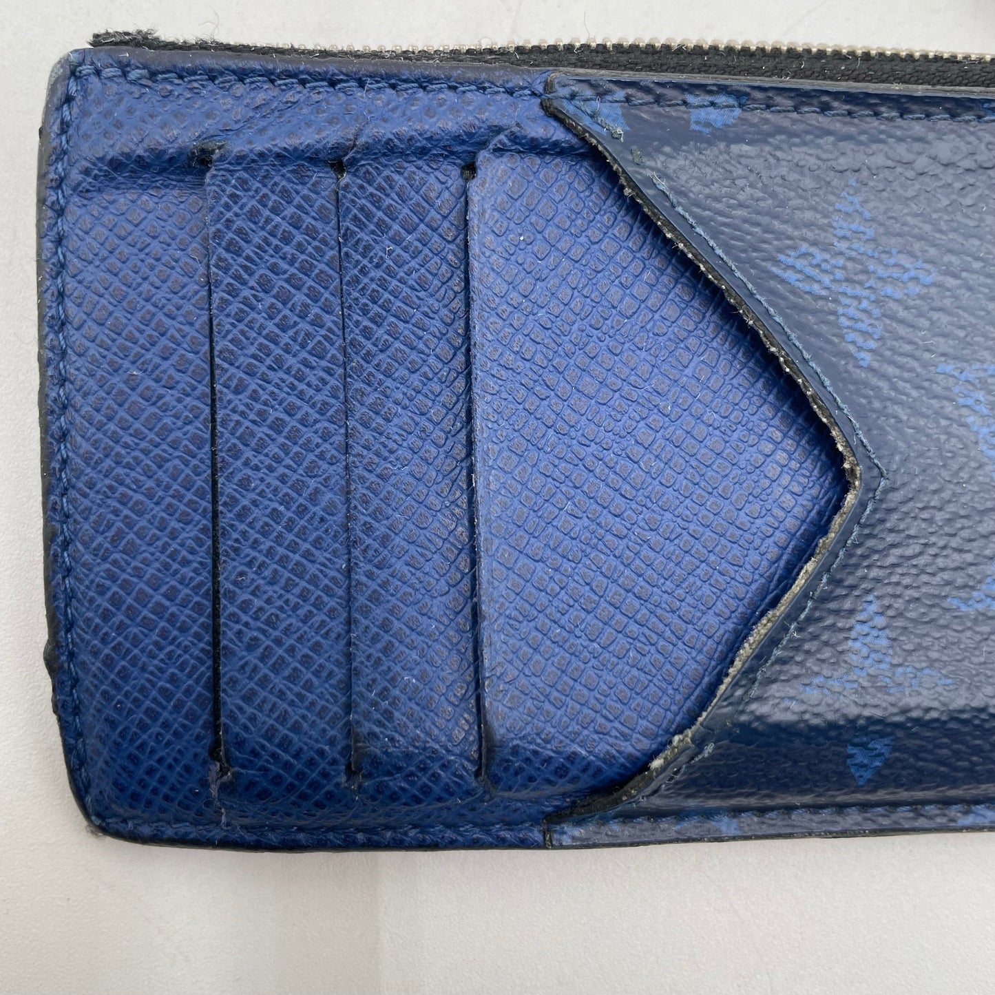 Louis Vuitton Blue Monogram Card Holder