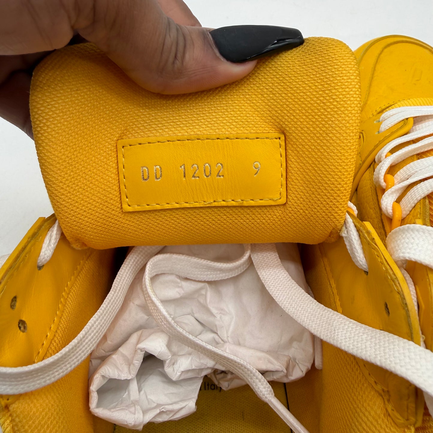 Louis Vuitton Yellow Sneakers