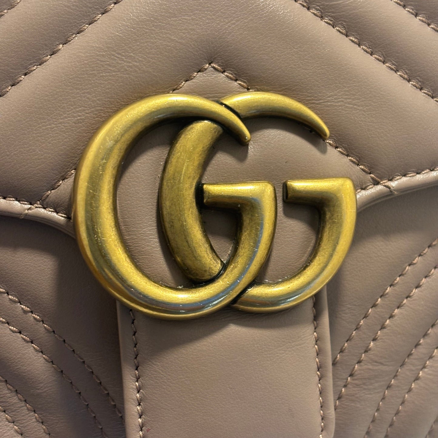 Gucci Nude Shoulder Bag