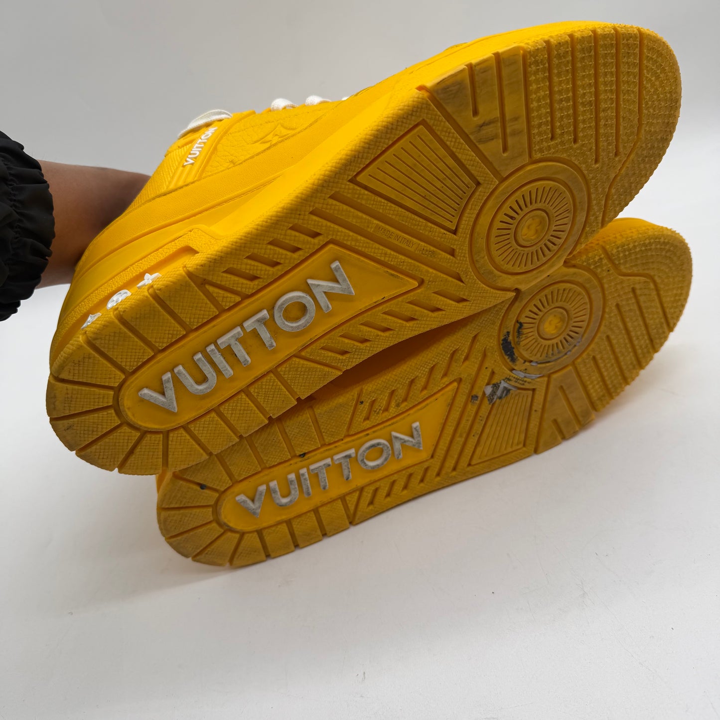 Louis Vuitton Yellow Sneakers