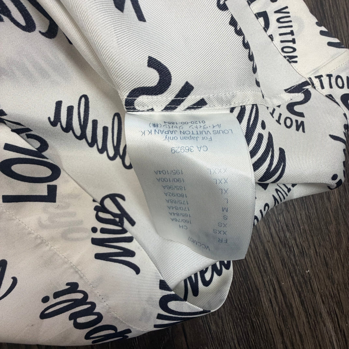 Louis Vuitton Silk Short Sleeve Shirt