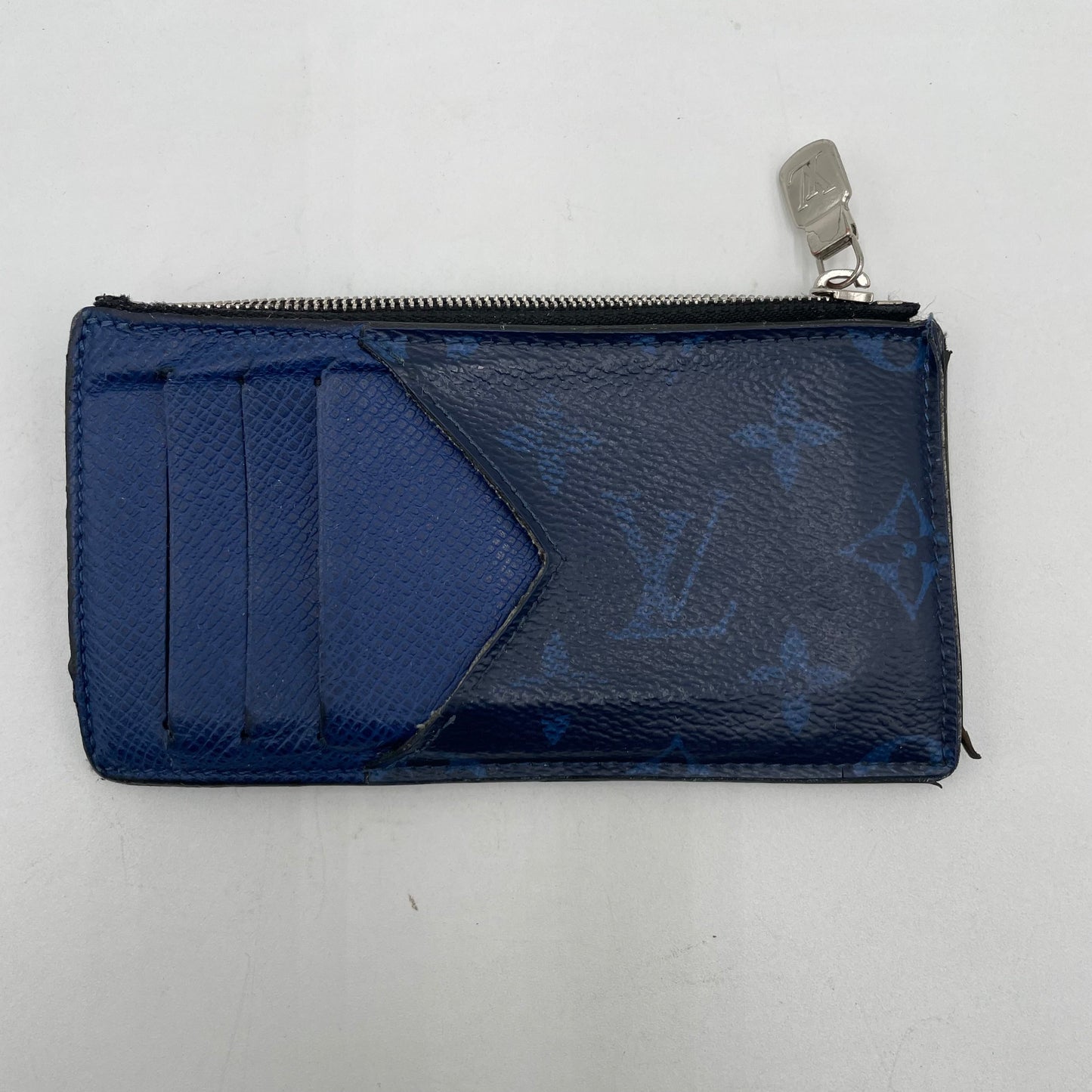 Louis Vuitton Blue Monogram Card Holder