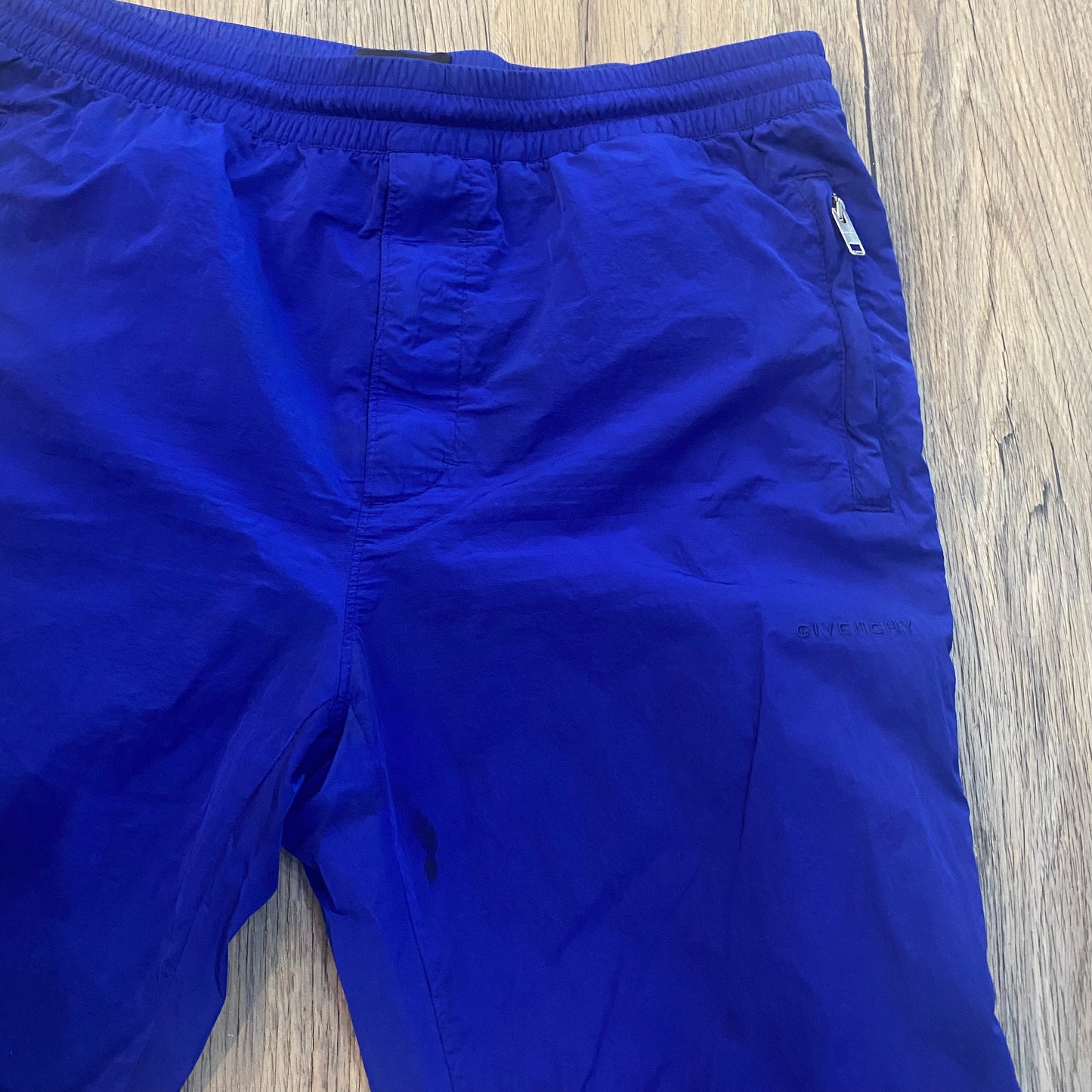 Givenchy Blue Windbreaker Pants