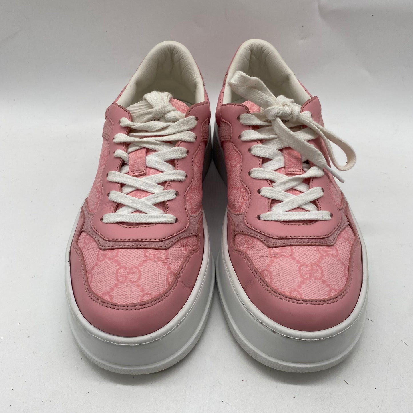 Gucci Pink/White Sneakers