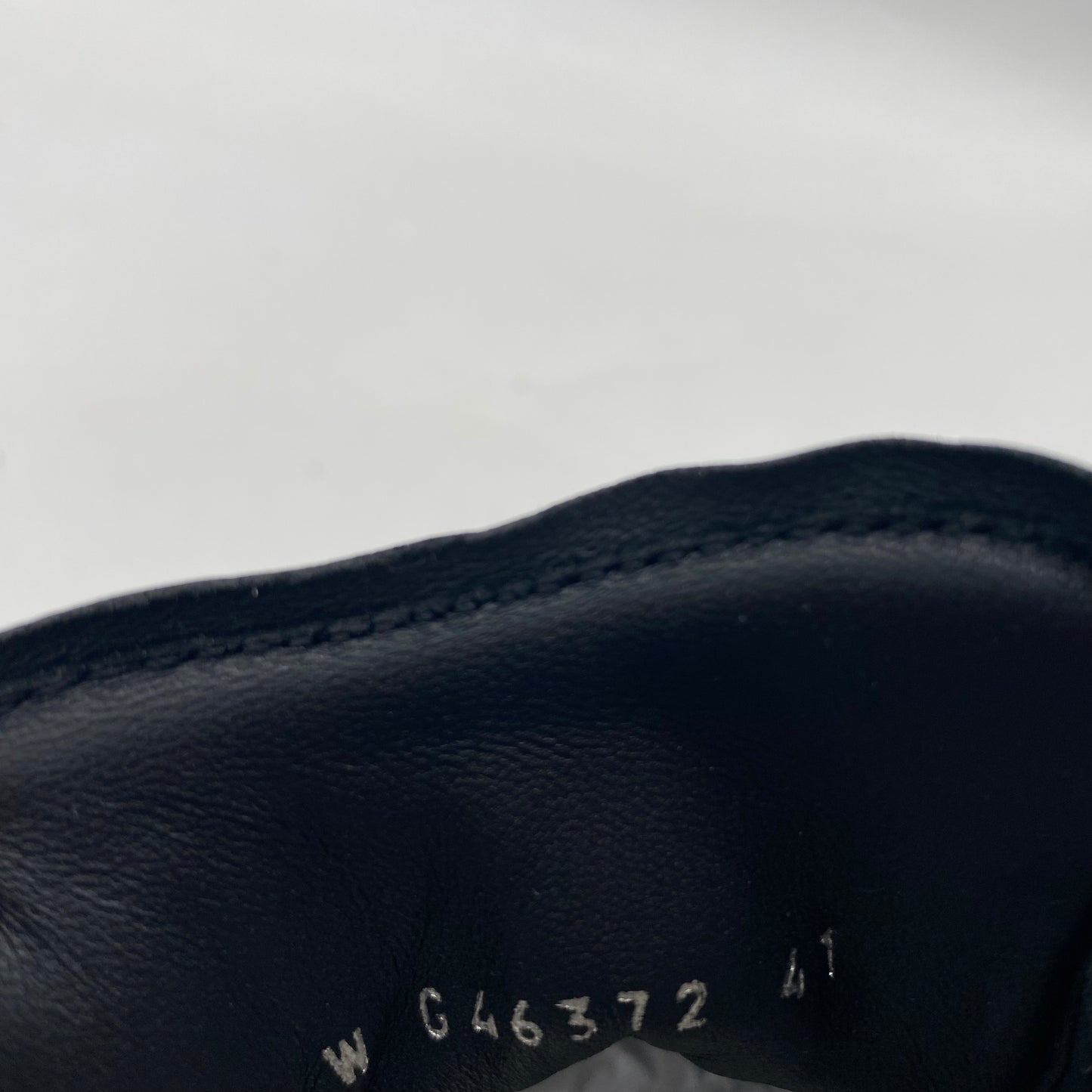 Chanel White/Black Calfskin Sneakers