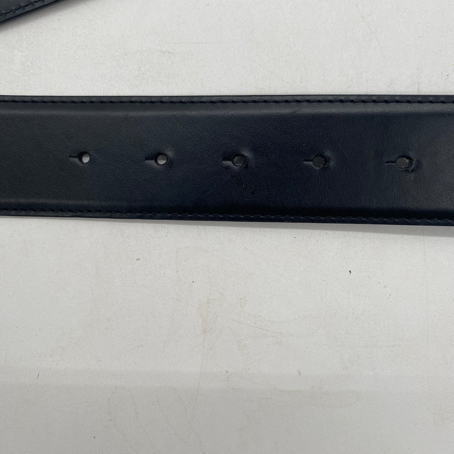 Dolce & Gabbana Black Leather Belt