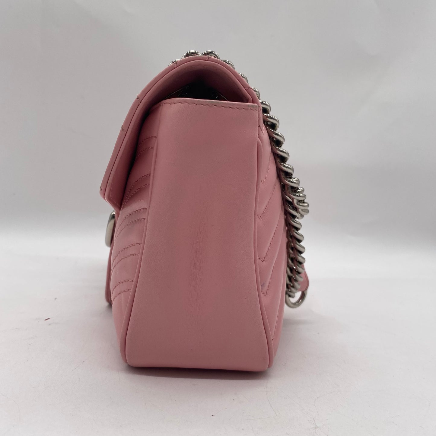 Gucci Pink Quilted Shoulder Bag