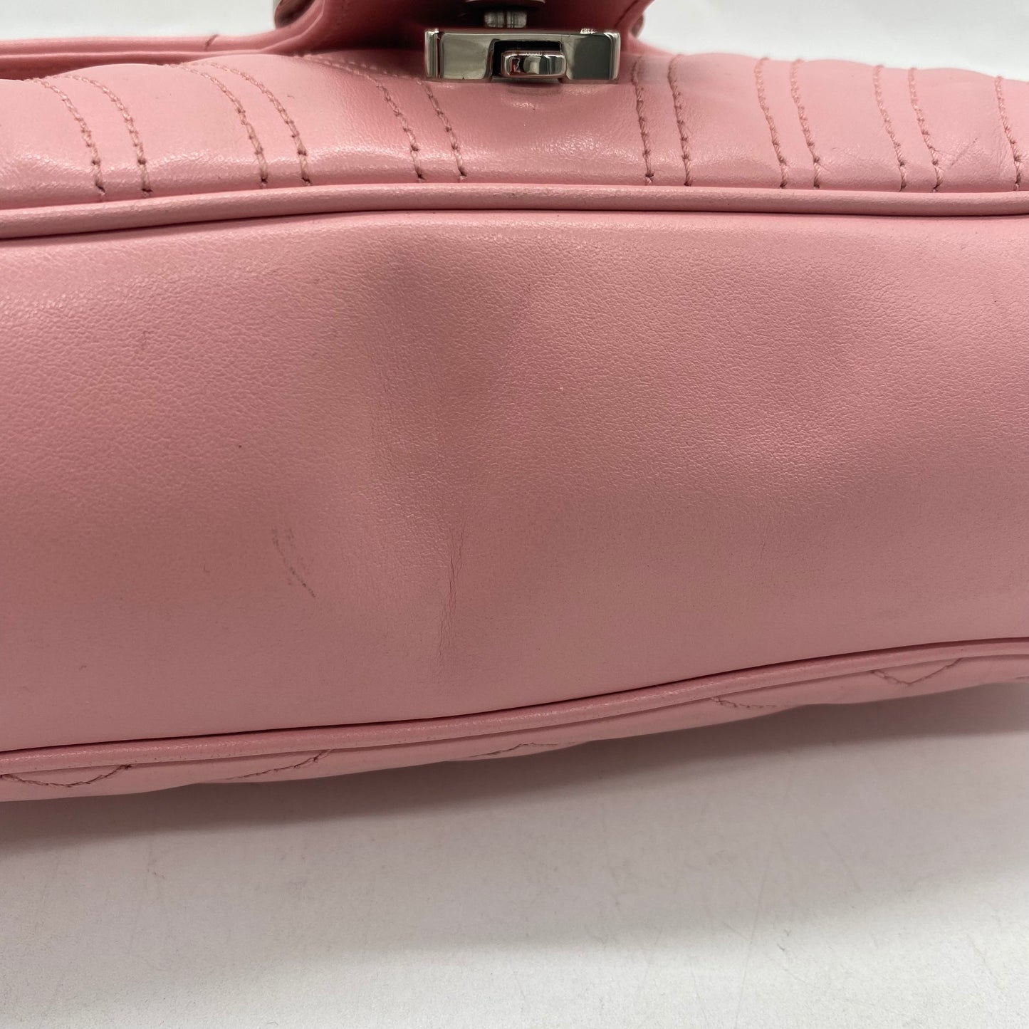 Gucci Pink Quilted Shoulder Bag