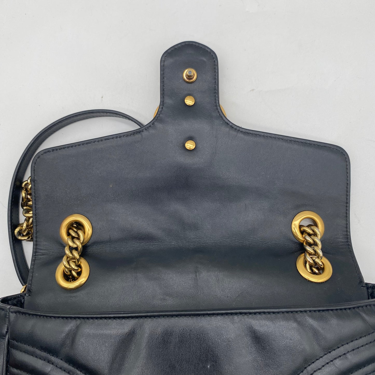 Gucci Black Quilted Shoulder Bag