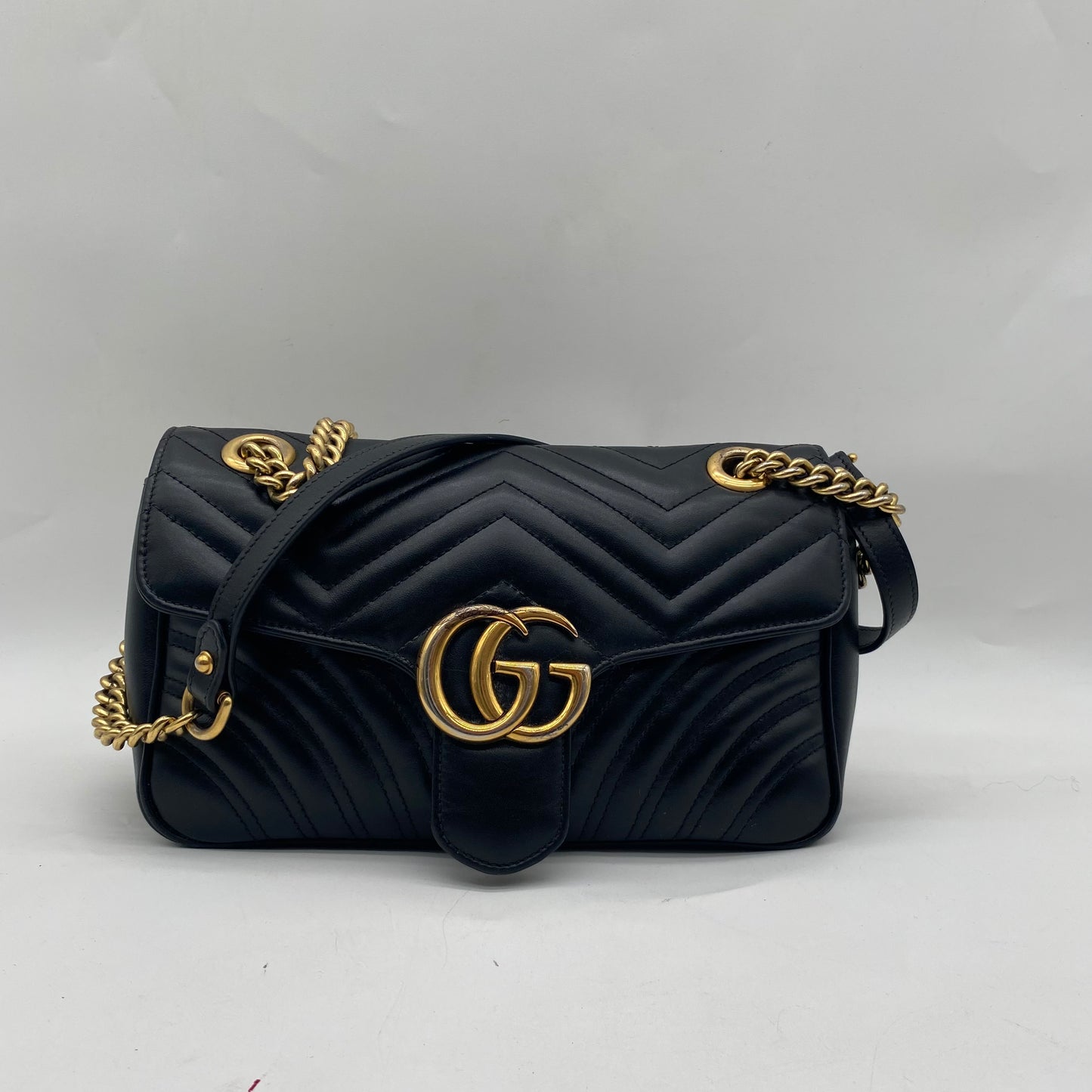 Gucci Black Quilted Shoulder Bag