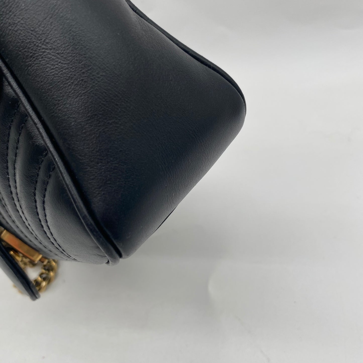 Gucci Black Quilted Shoulder Bag