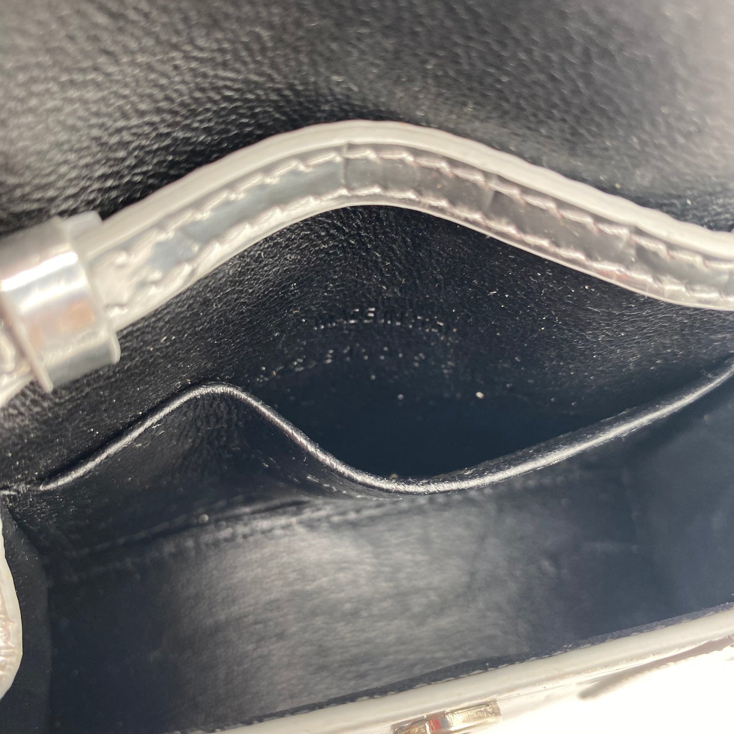 Balenciaga Silver  Mini Bag