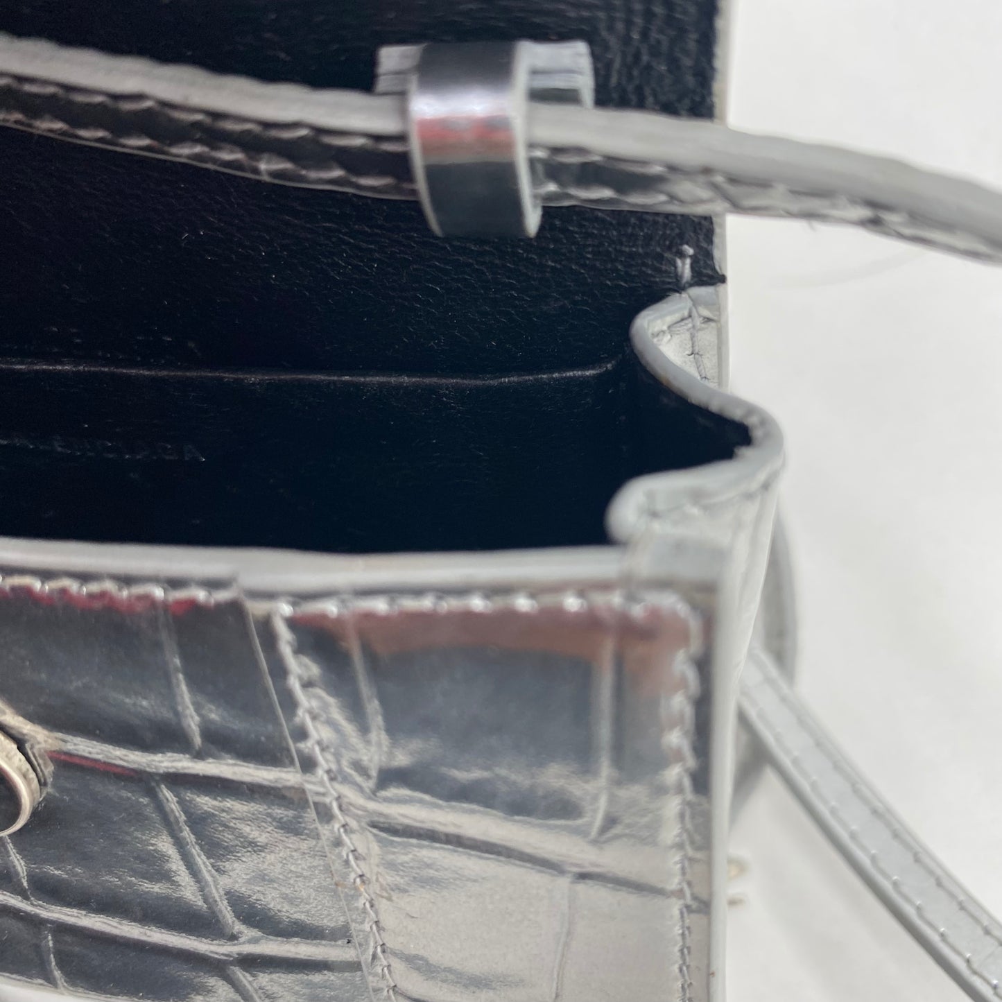 Balenciaga Silver  Mini Bag