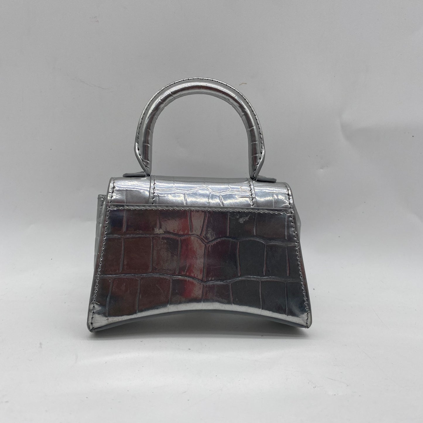 Balenciaga Silver  Mini Bag