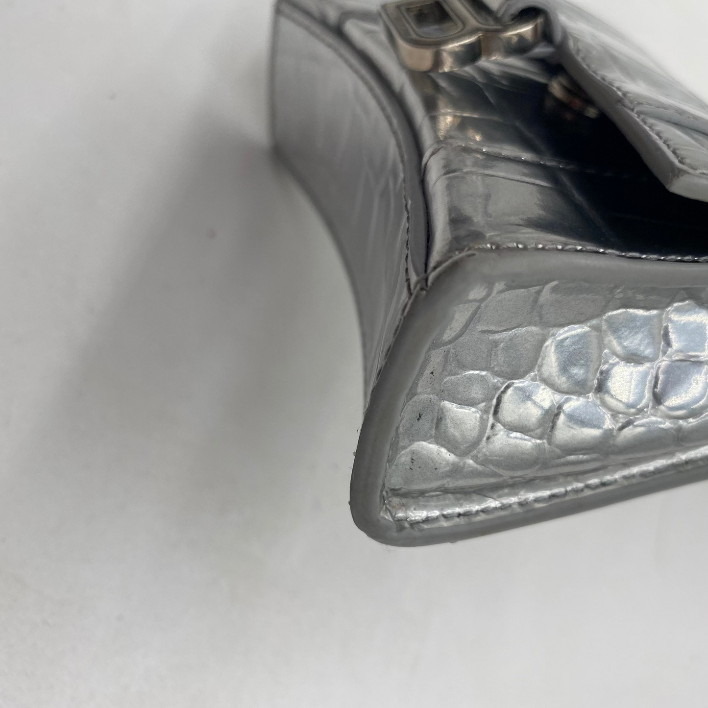 Balenciaga Silver  Mini Bag