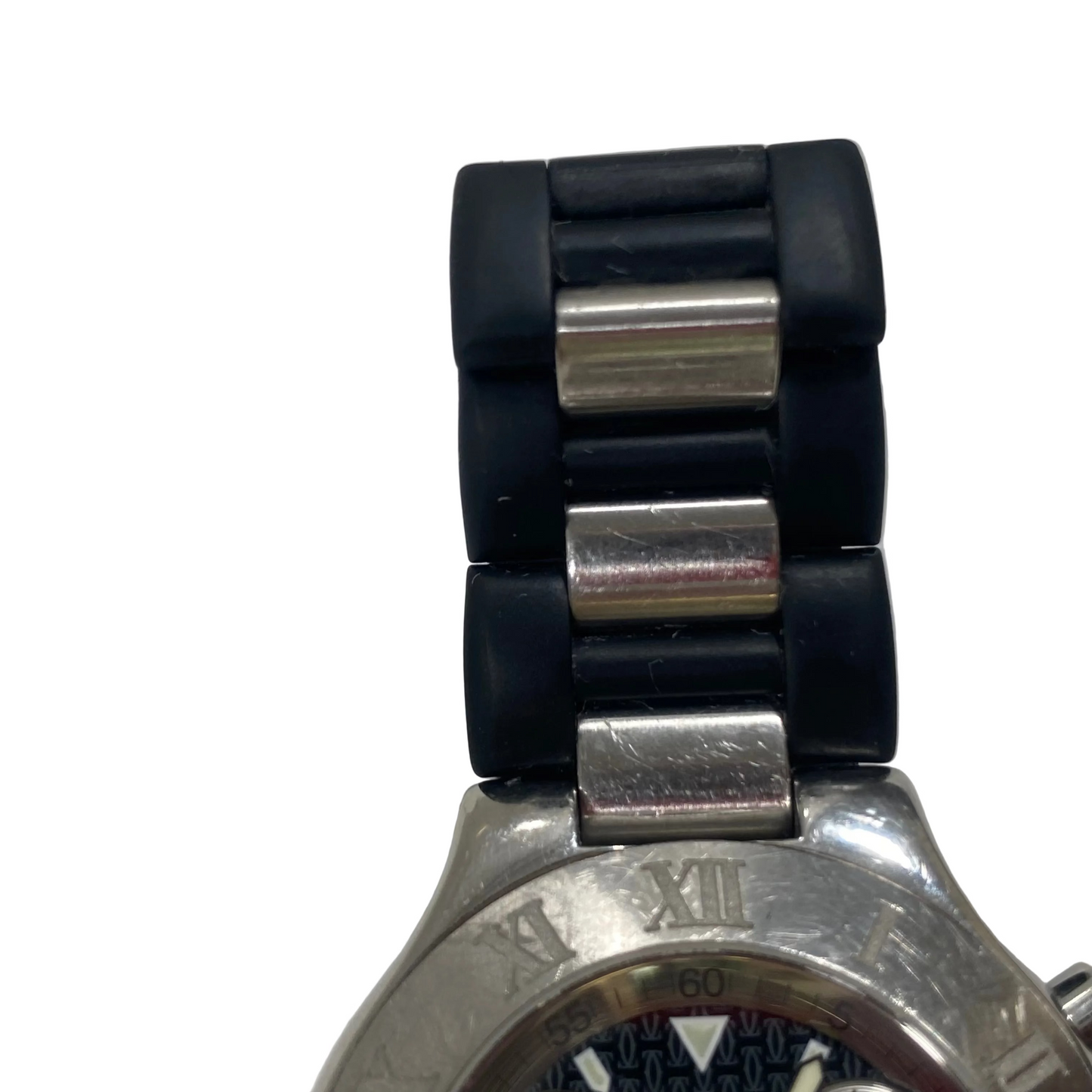 Cartier Vintage Silver/Black Watch