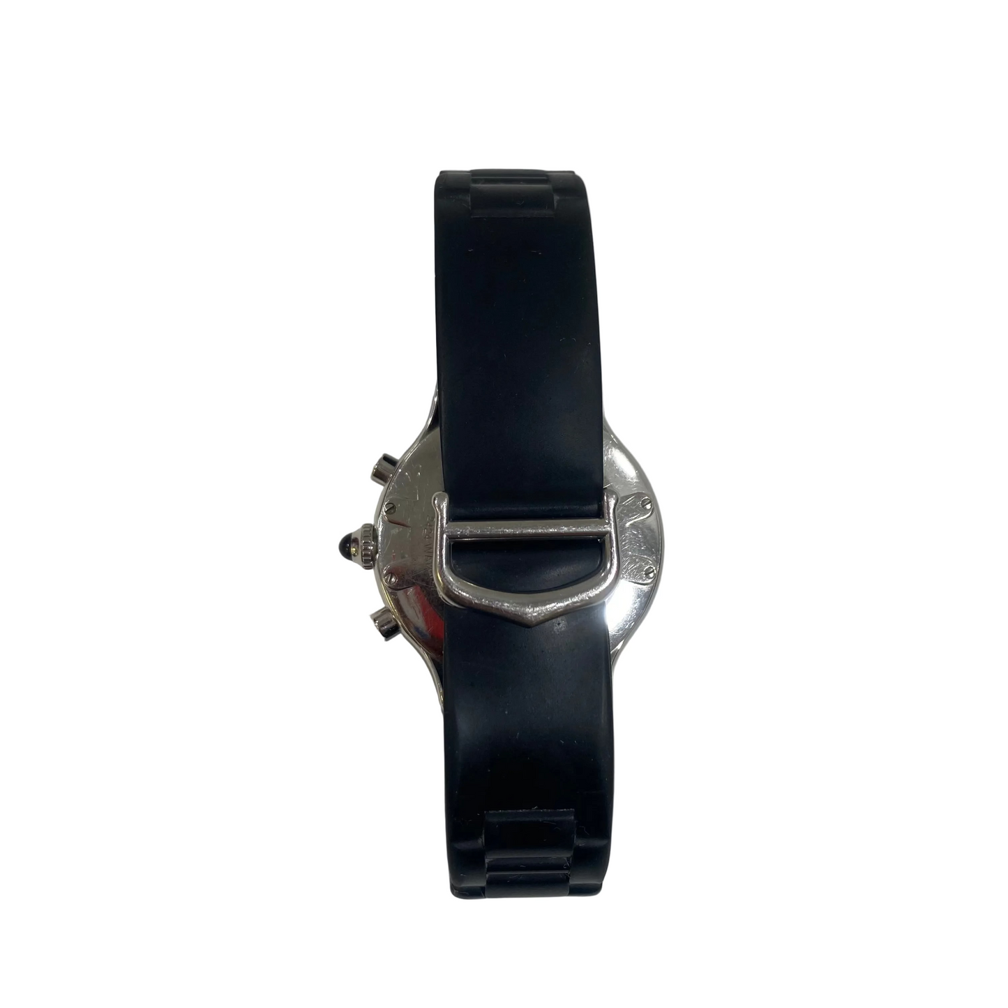 Cartier Vintage Silver/Black Watch