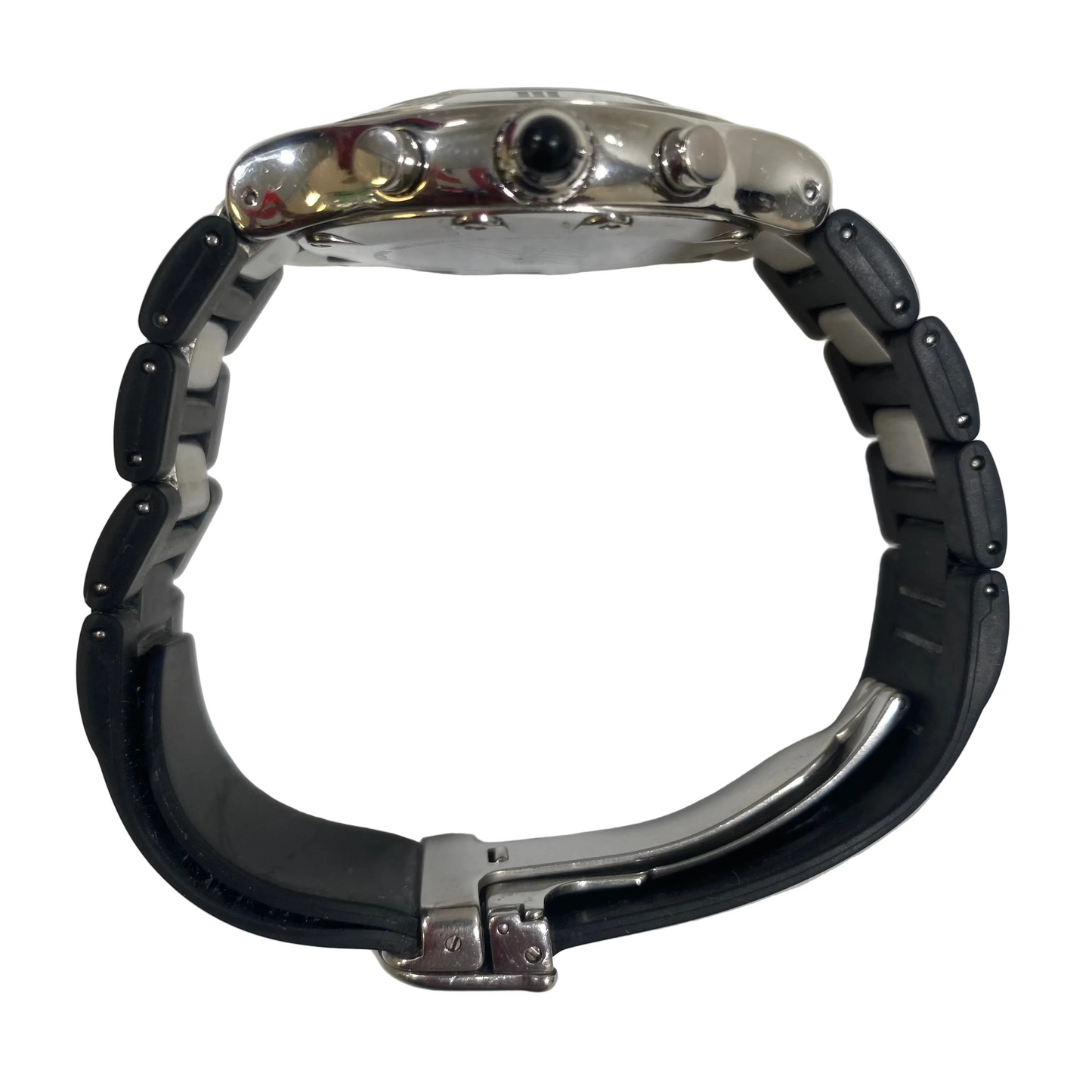 Cartier Vintage Silver/Black Watch