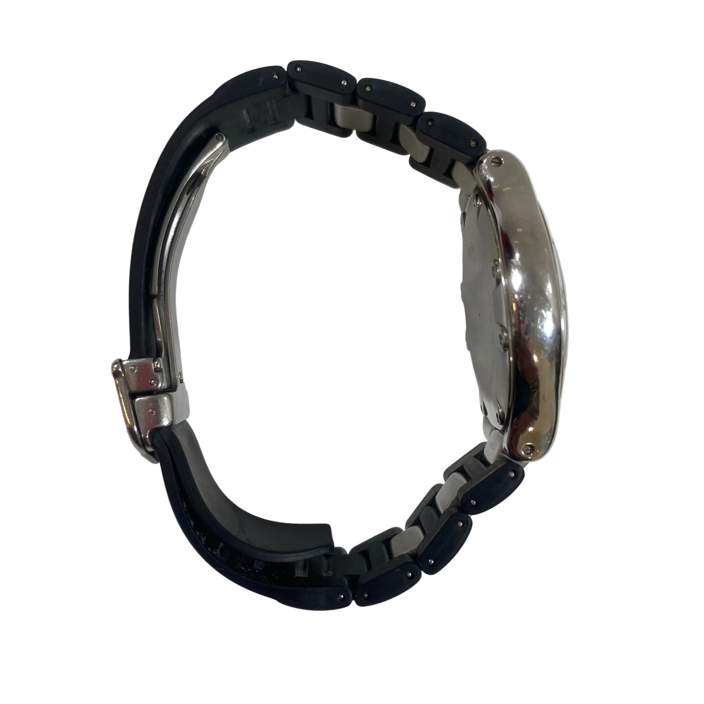 Cartier Vintage Silver/Black Watch