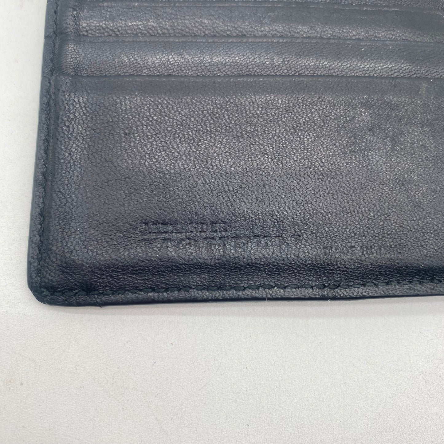 Alexander Mcqueen Leather Wallet
