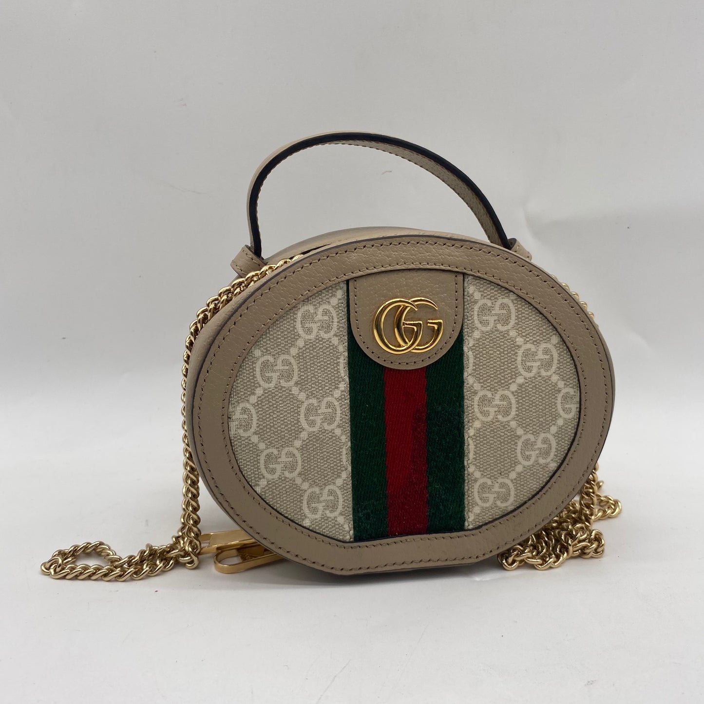 Gucci Mini Monogram Round Bag