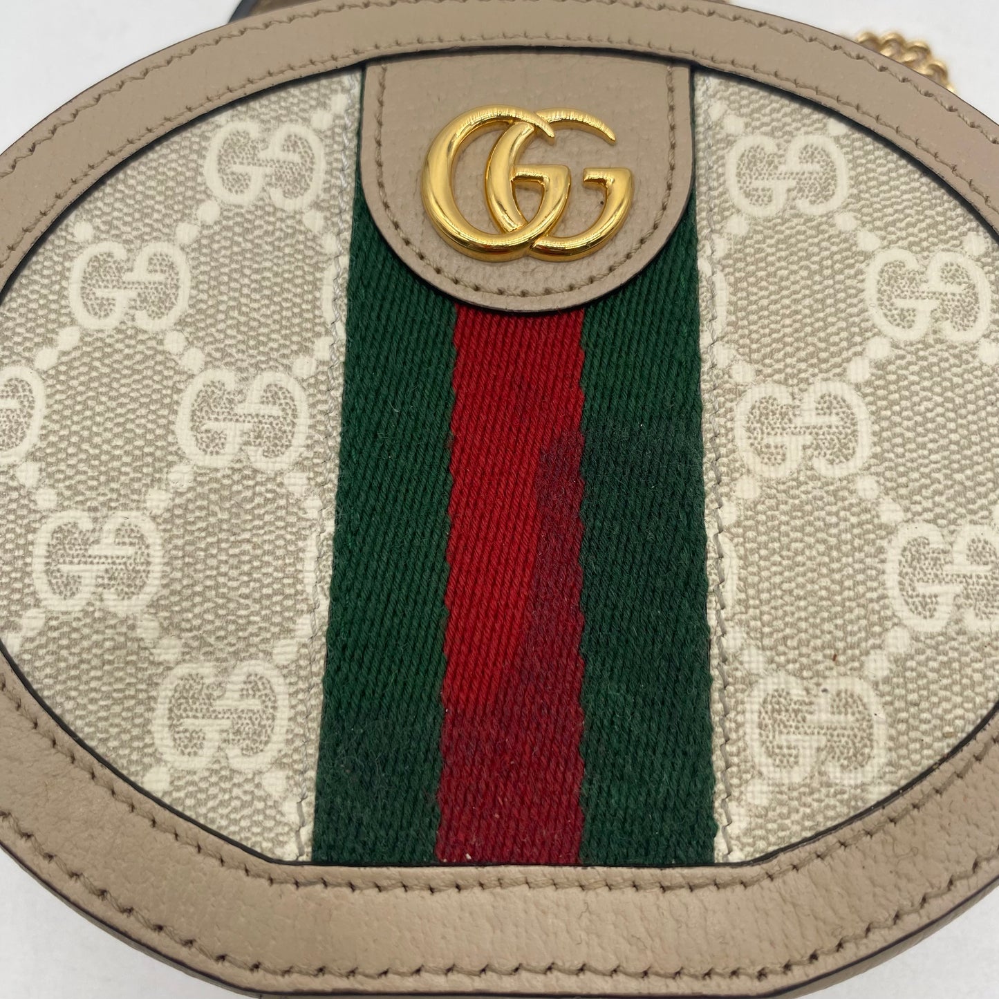 Gucci Mini Monogram Round Bag