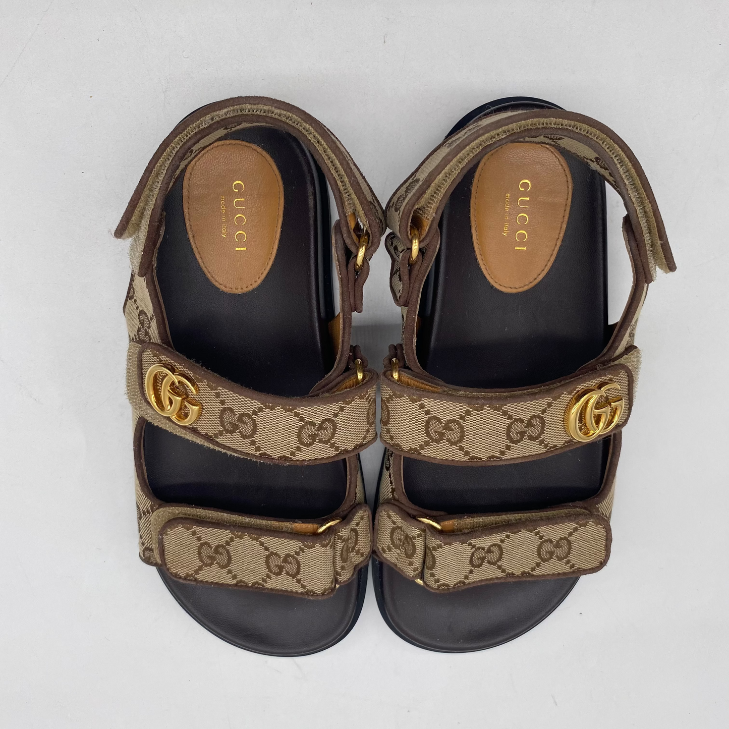 Gucci Monogram Sandals