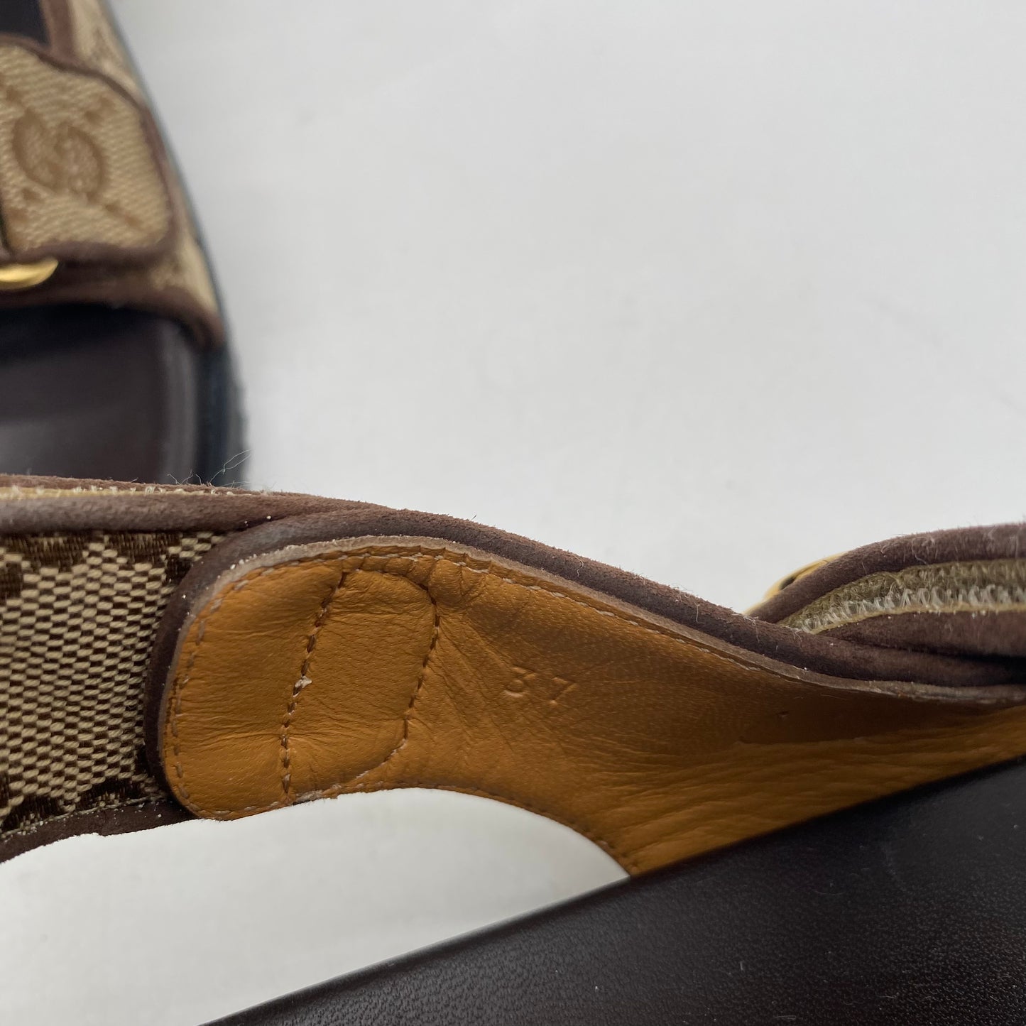 Gucci Monogram Sandals