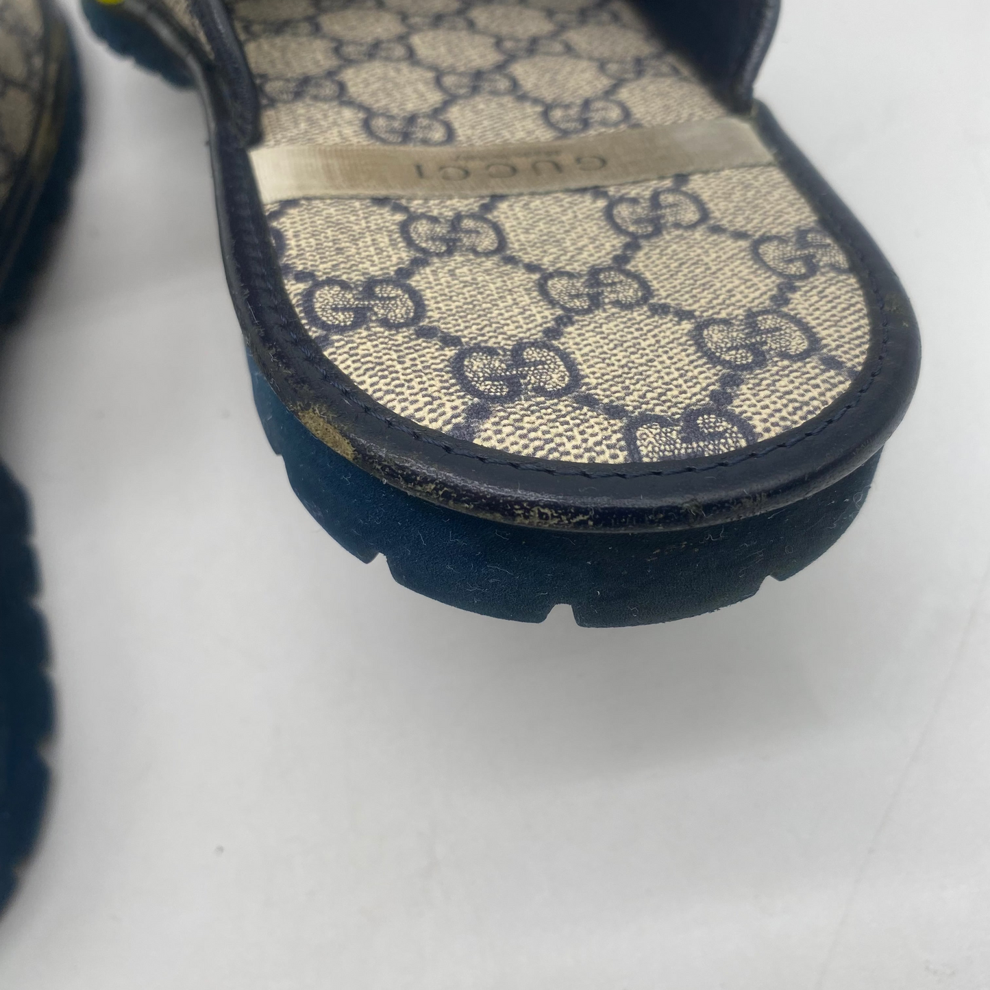 Gucci Men's Monogram Slippers