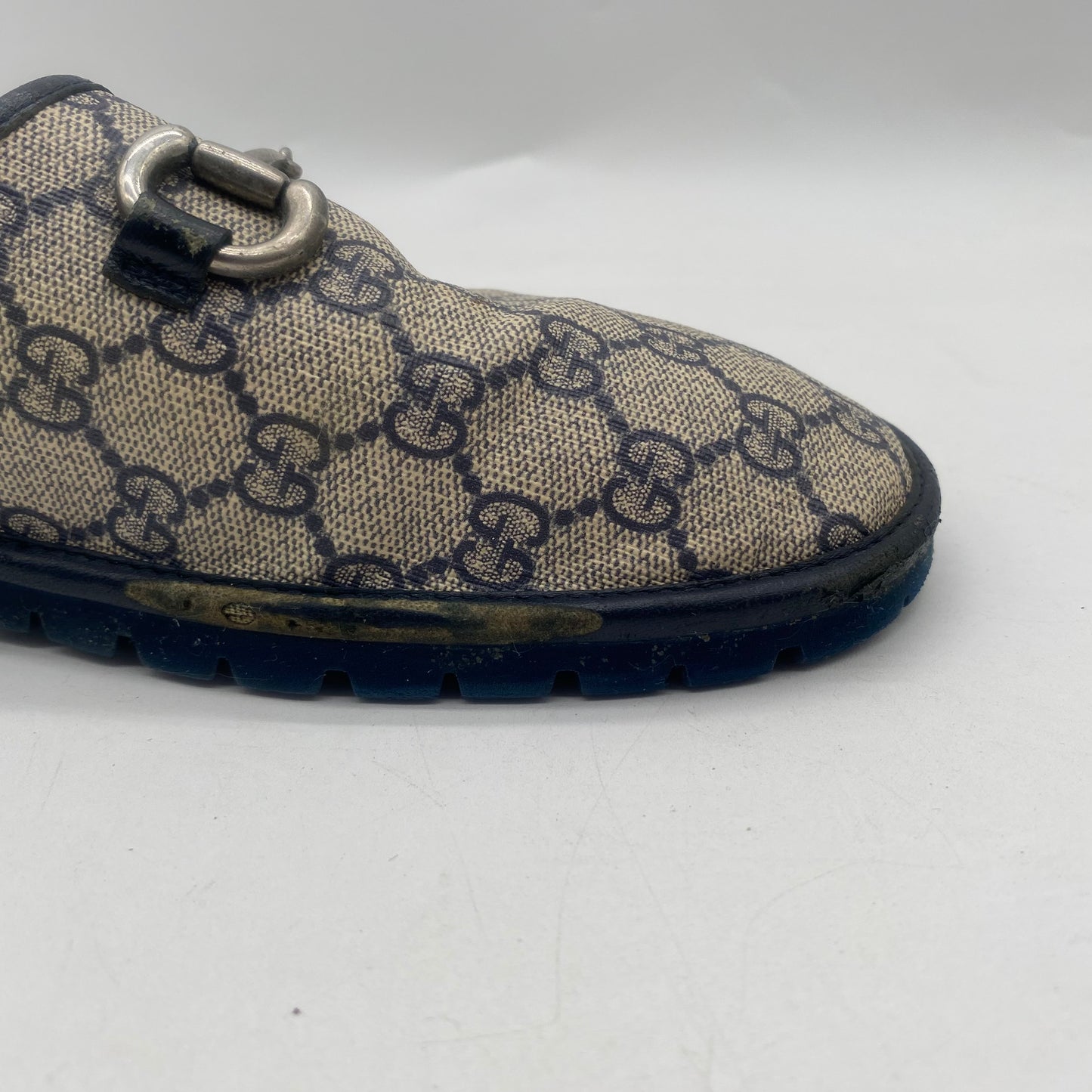 Gucci Men's Monogram Slippers
