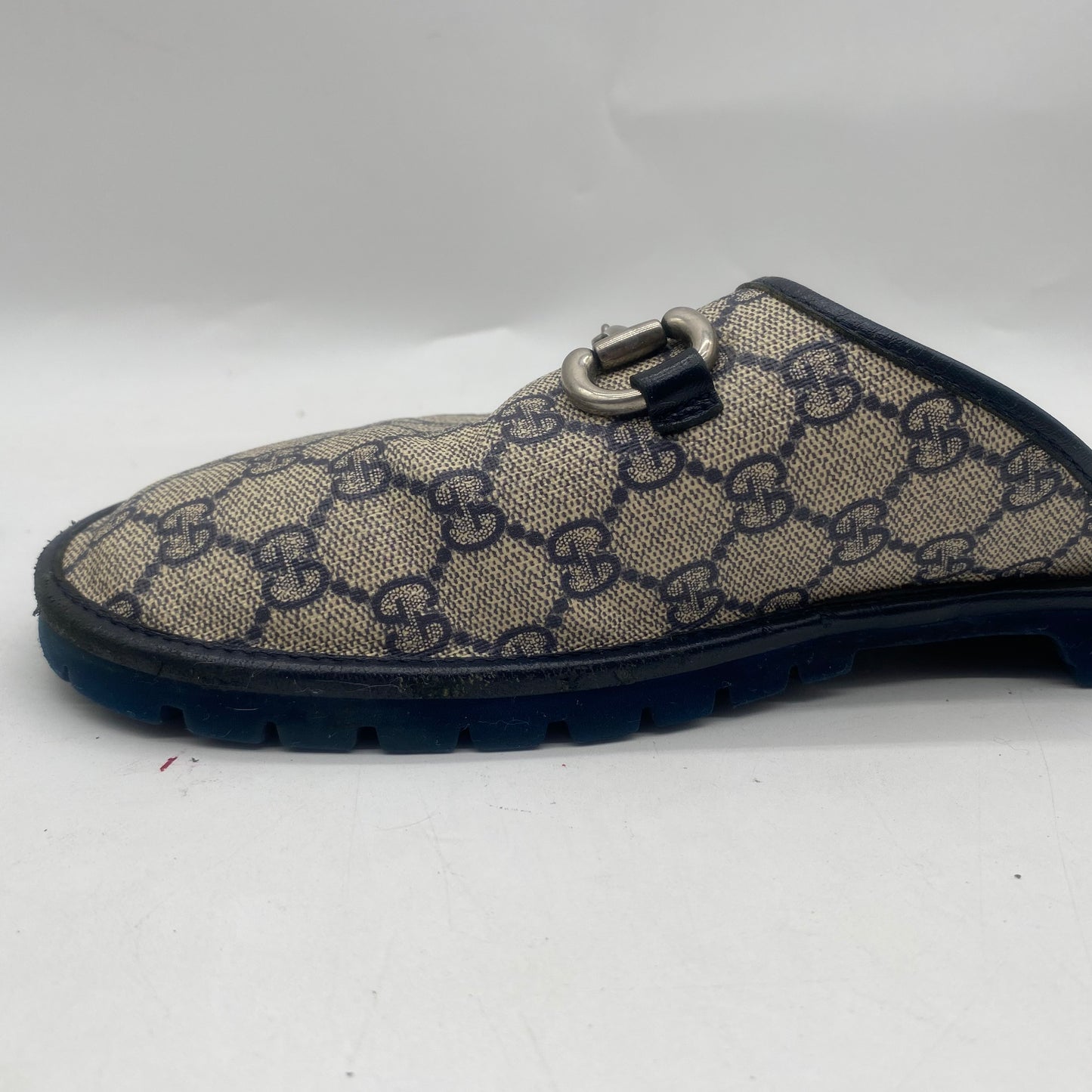 Gucci Men's Monogram Slippers