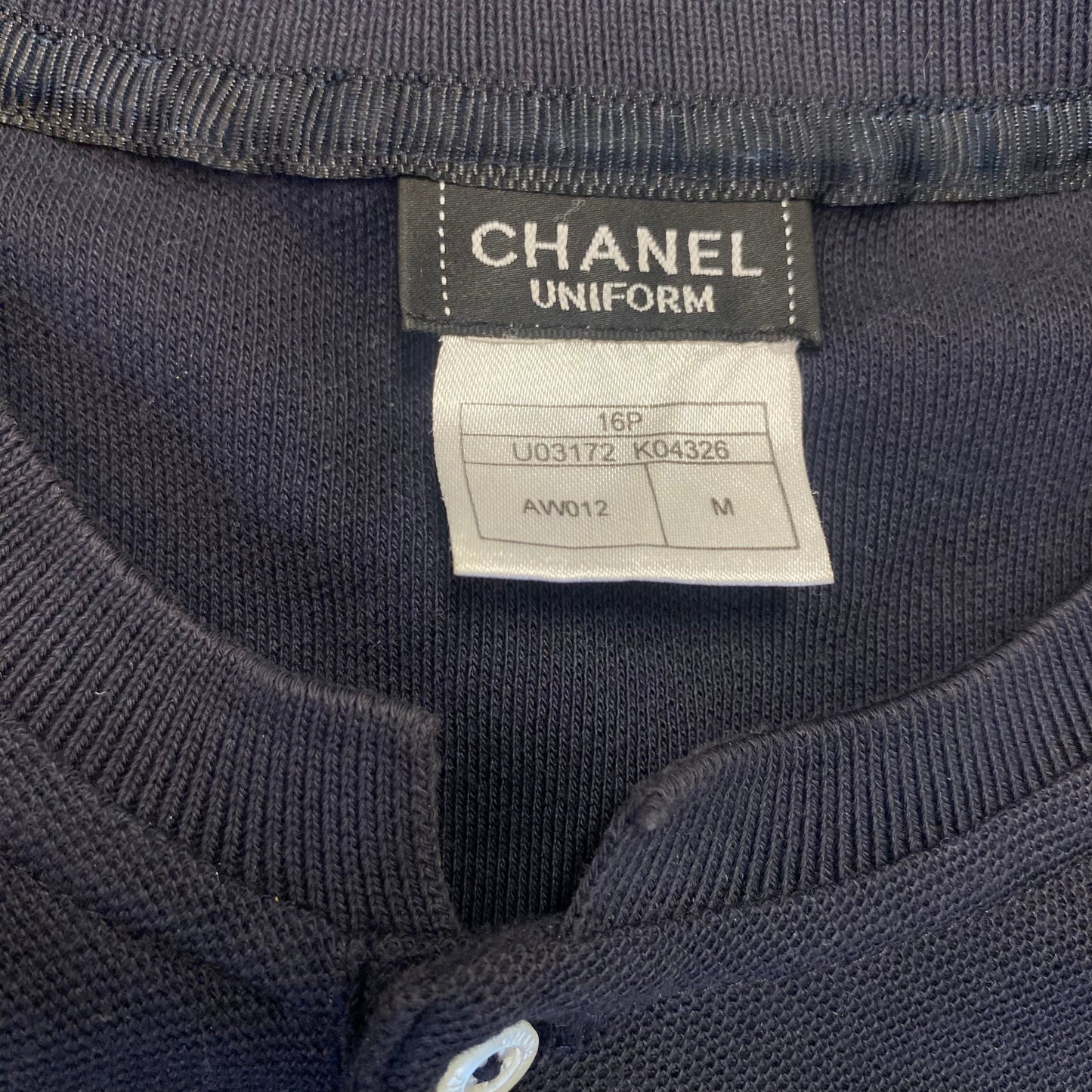 Chanel Black Unisex Shirt