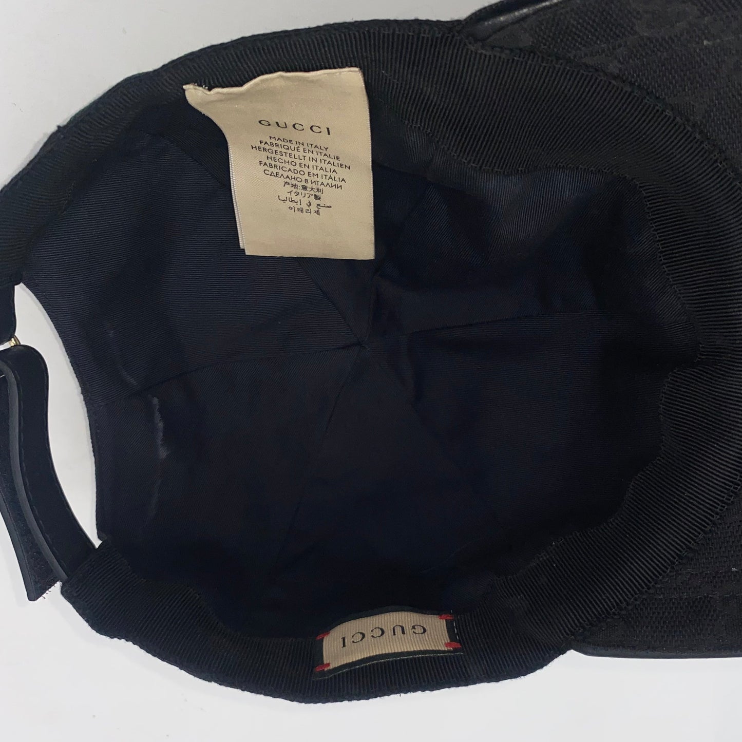 Gucci Monogram Baseball Hat