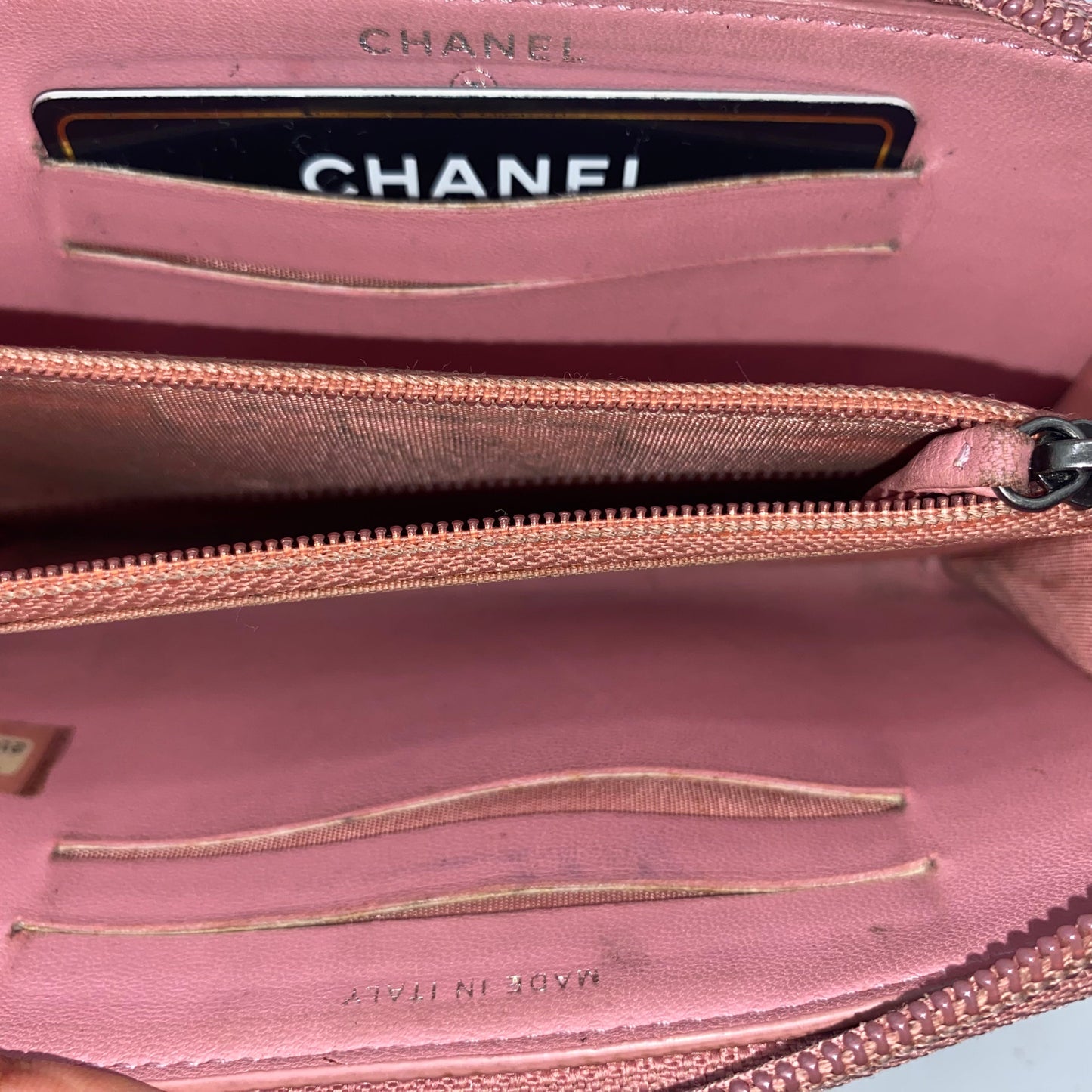 Chanel Pink Wallet