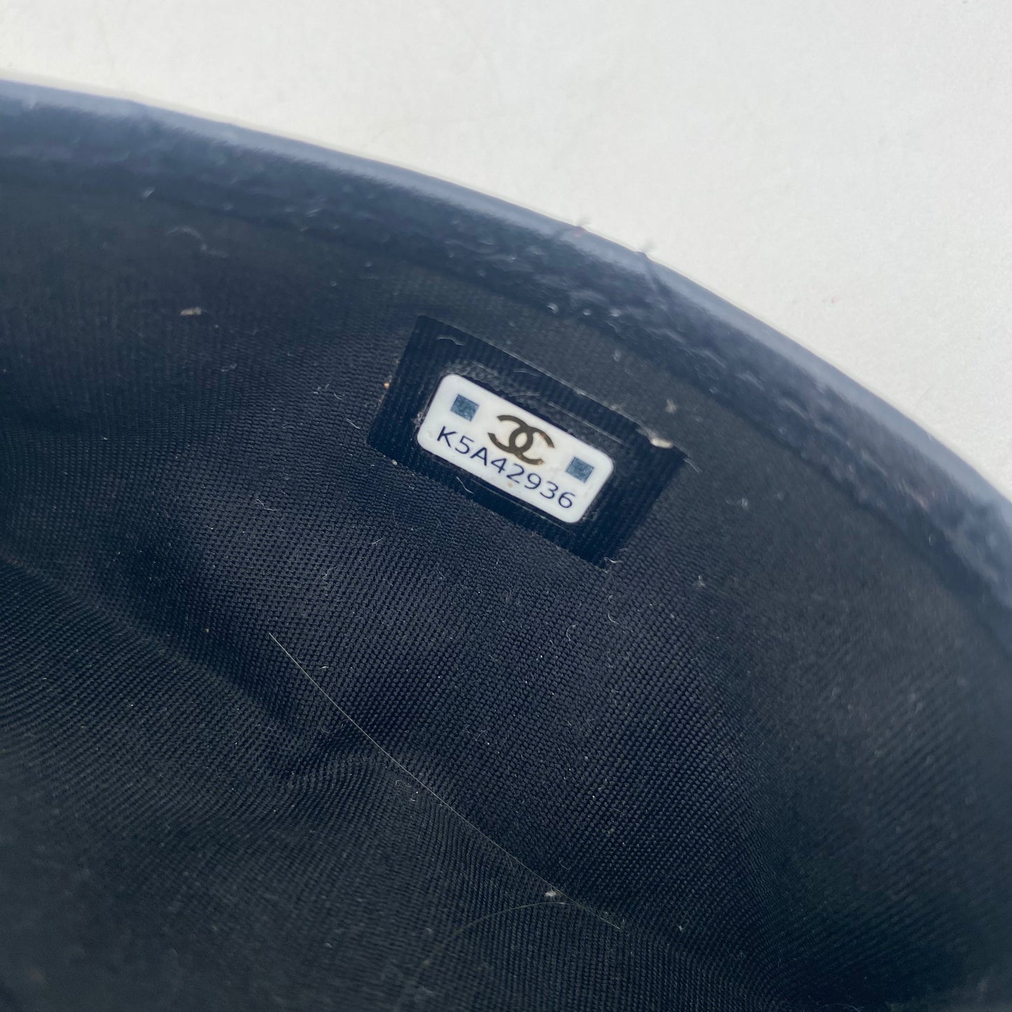 Chanel Black Lambskin Cardholder Wallet