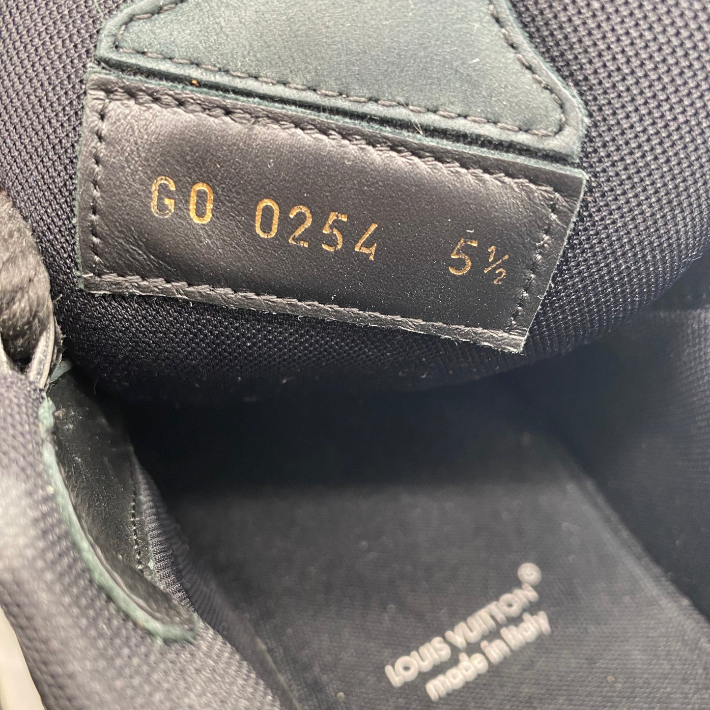 Louis Vuitton Black/White Sneakers