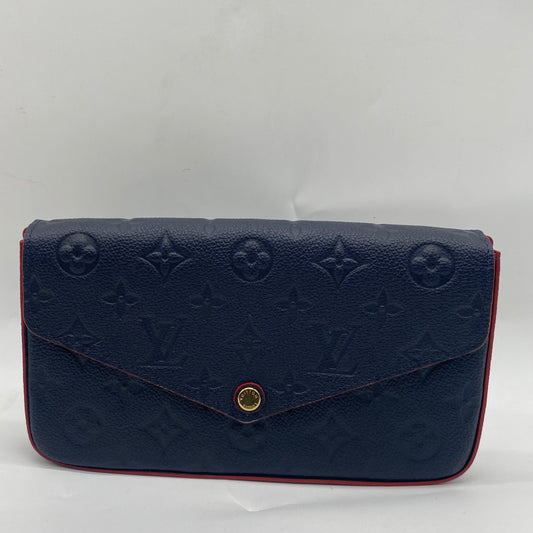 Louis Vuitton Navy Handbag