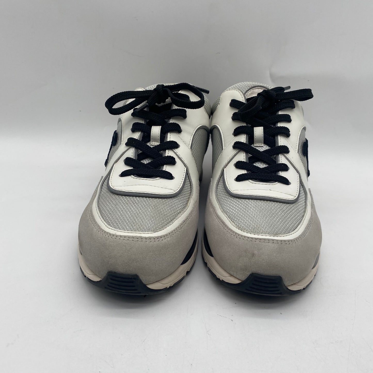Chanel Grey/White Men's Sneakers