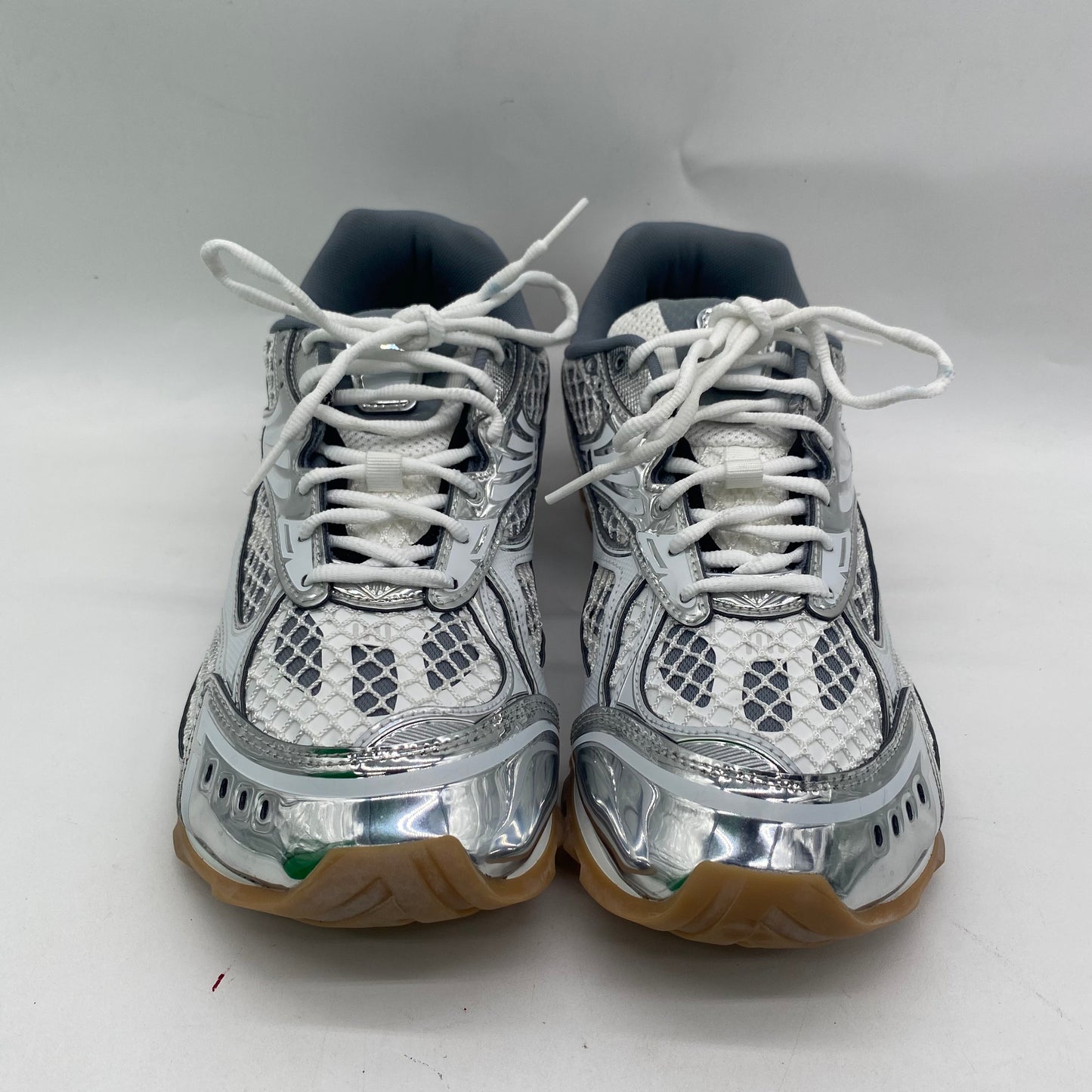 Bottega Veneta Silver Sneakers