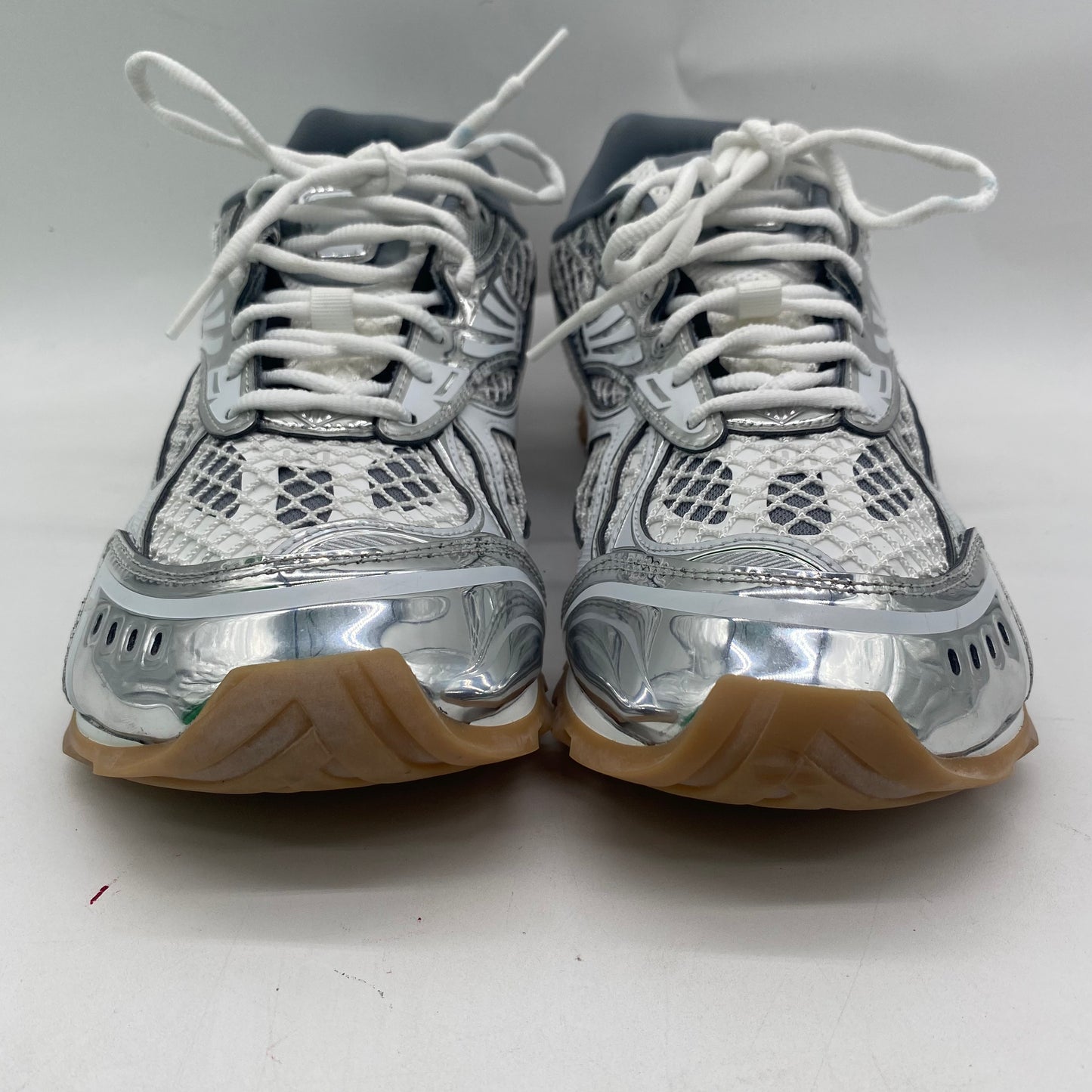 Bottega Veneta Silver Sneakers