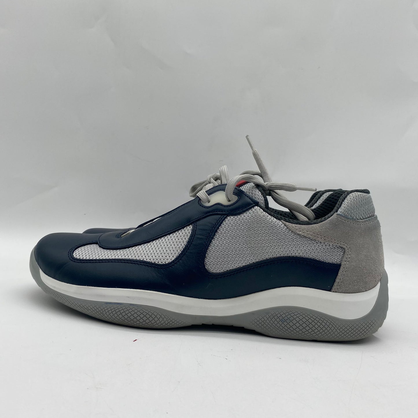 Prada Men's Navy/Gray Sneakers