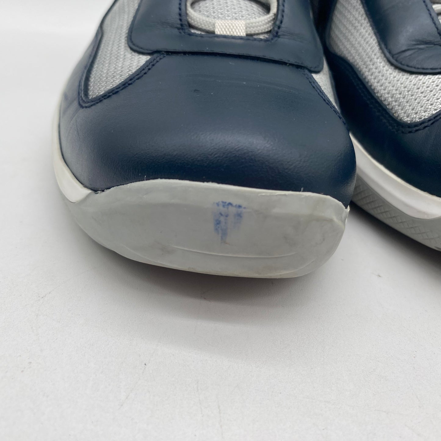 Prada Men's Navy/Gray Sneakers