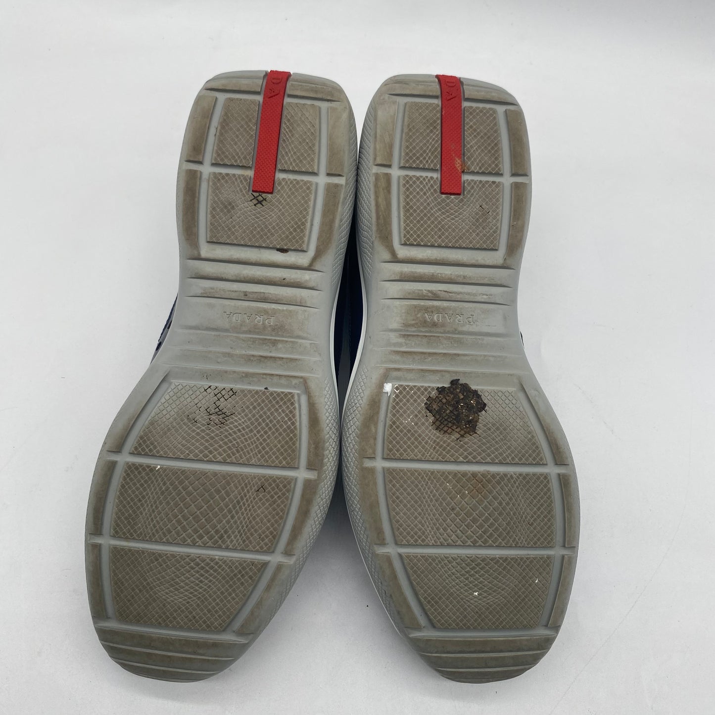 Prada Men's Navy/Gray Sneakers