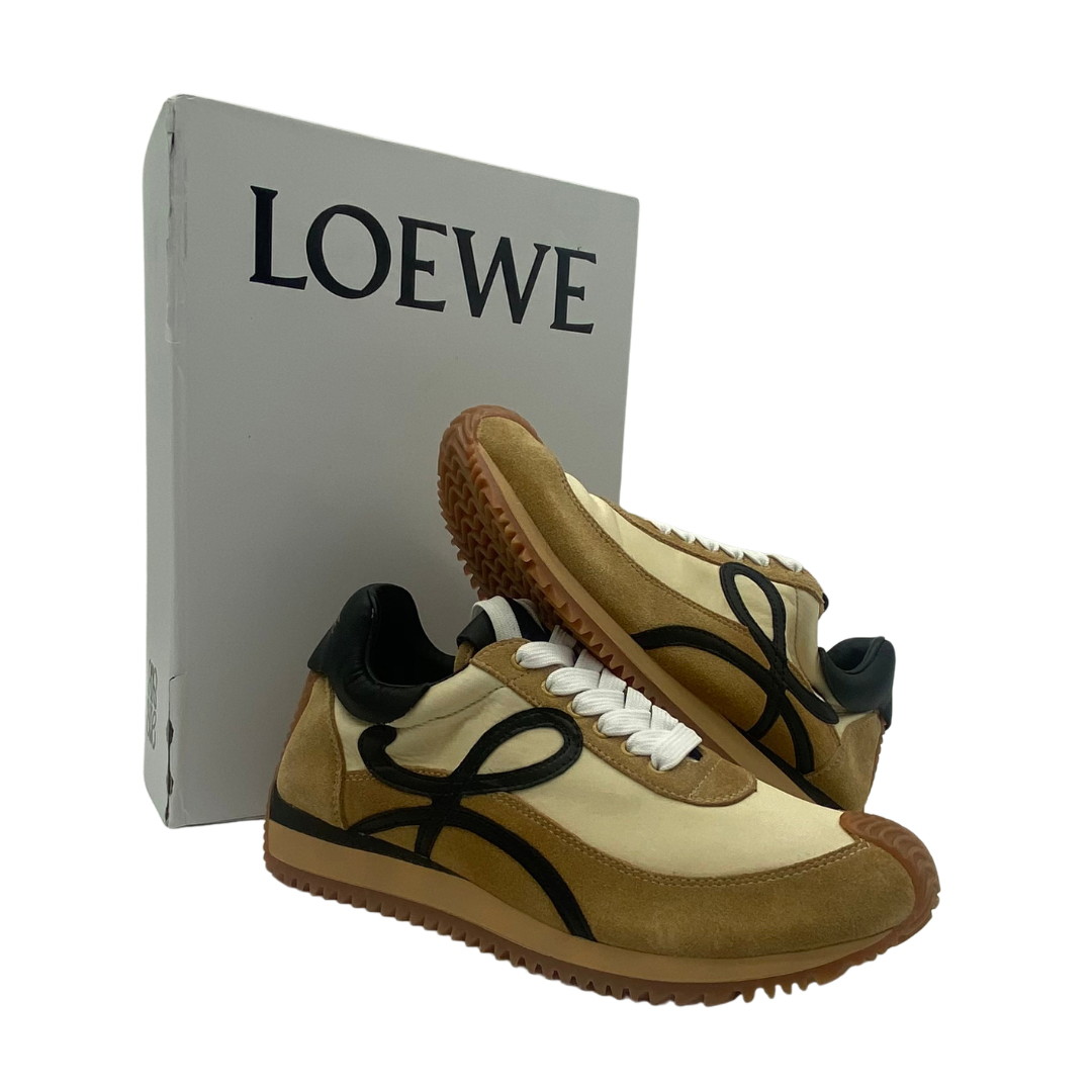 Loewe Tan/Black Women's Sneakers